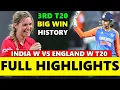 Download Lagu India vs England Women 3rd T20 Full Match Highlights 2025 | Ind vs Eng Highlights