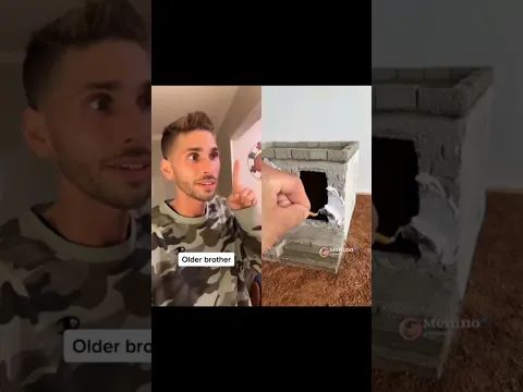 Living with siblings #5 (this video isn't mine) #shorts