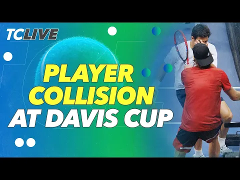 Flop or No Flop? Bergs & Garin Collide at Davis Cup | Tennis Channel Live - YouTube thumbnail