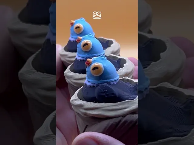 Dragon Birds Clicker: Minimal Mechanical Desk Toy, Fantasy Inspired Stress Relief Fidget  video thumbnail