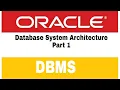 Database System Architecture Part 1