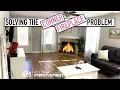 Corner Fireplace Living Room For Improvement Design Time