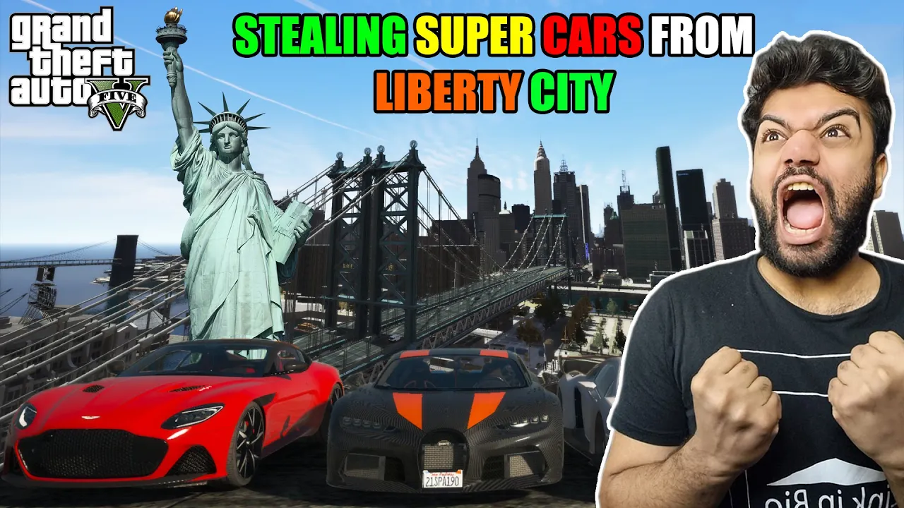 I Went To LIBERTY CITY To Steal The Fastest BUGATTI In The World | GTA 5 GAMEPLAY #32