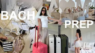 prep with me for my bachelorette trip!! (packing, glow up, & setting up the house!!)