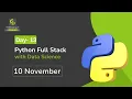 Python Full Stack Data Science Day 13 10 November 2025 Batch FirstBit Solutions