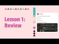 Advanced Javascript Lesson 1