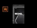 Echo effect in Adobe illustrator CC