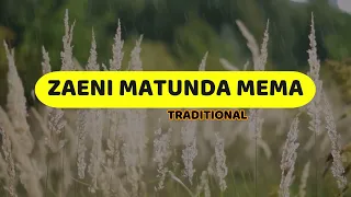 zaeni matunda mema traditional lyrics video
