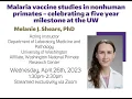 Lab Med and Pathology Research Discovery Seminar Melanie Shears