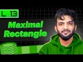 L13 Maximal Rectangle Stack and Queue Playlist
