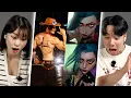 Download Lagu Korean Guy\u0026Girl React To TikTok ‘Cosplay’ | Y