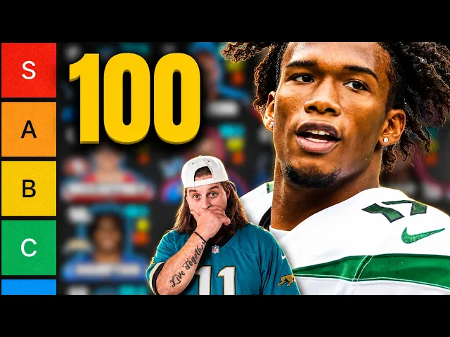 Top 100 Fantasy Football Rankings + Tiers (2026) artwork
