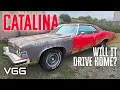 FORGOTTEN Pontiac Catalina - Will It RUN AND DRIVE 150 Miles Home