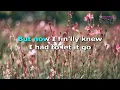 LEAVING YESTERDAY BEHIND - HD KARAOKE in the style of KENO