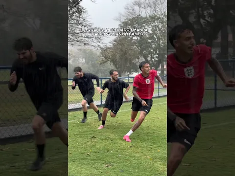 Quando o treinador mandava dar 10 voltas no campo😳 #futebol #humor