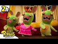 Download Lagu The Dance of the Zombie Rabbids 🧟🎃 Halloween Compilation | RABBIDS INVASION 🐰 | Cartoon for kids