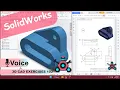 SolidWorks 3D CAD EXERCISES 102 StudyCadCam Solution Tutorial