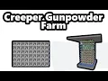 NEW UPDATE Minecraft Java 26 1 2 Creeper Farm Tutorial 2000 Gunpowder Per Hour