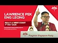 Download Lagu PSP Rally @ Jurong West 01 May 2025 - Lawrence Pek Eng Leong