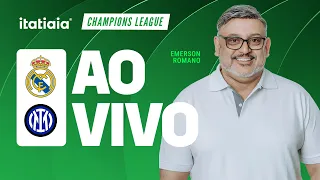 REAL MADRID X INTER DE MILÃO AO VIVO NA ITATIAIA | REACT DA LIGA DOS CAMPEÕES