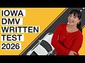 Iowa DMV Written Test 2026 60 Questions with Explained Answers