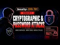 Security SY0-701 Cryptographic Password Attacks Brute Force Rainbow Tables Password Cracking