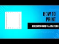 Learn to Code a Hollow Square Star Pattern in Java - Step-by-Step Tutorial