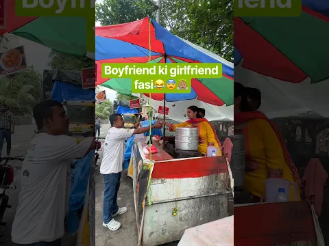 Girlfriend ka boyfriend fasa😂😨(Part-2)|| Govind Gupta || #comedy #funnyvideo #streetfood #momos
