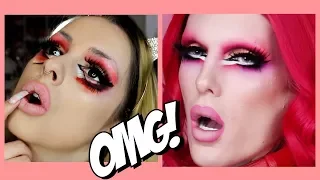 SO I tried to follow a Jeffree Star makeup tutorial..... (FAIL)