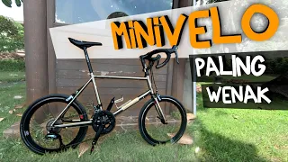 test ride minivelo tsunami 451 dropbar 2022 review u0026 highlight singkat