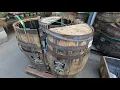 Half Whiskey Barrels at Lowe s - Oct 2021