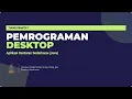 Tugas 1 Pemrograman Berbasis Desktop - Menu Restoran Sederhana Menggunakan Bahasa Pemrograman Java