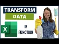 Data Cleaning With Excel - The IF Function
