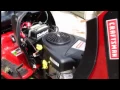 Craftsman YT4000 lawn tractor demonstration