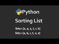 Sorting List In Python Solutions For Python 100 Exercises Program15 CodingFacts