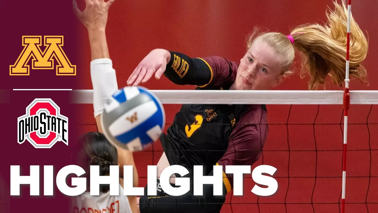 #21 Minnesota at Ohio State | NCAA Volleyball Highlights | Oct. 11, 2026