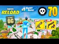 75 Elimination Solo Vs Squad Reload Zero Build Gameplay Wins NEW Fortnite RELOAD chapter 6 PC