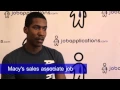 Macy s Interview - Sales Associate 2