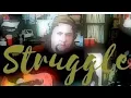Lagu #stayHome#BeSafe#quarantine  My Brother JrPunk singing  Struggle Cover by Ines Adam | Be Safe
