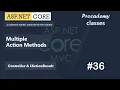 Multiple action methods Controllers IActionResult ASP NET Core C Course