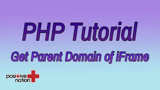 Can I Get the URL of iframe parent window with PHP