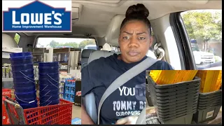 Lowes Haul What s Going On With Our 60 Day Move Packing Supplies For Moving Containers Pt 2