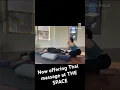 We now offer Thai massage at THE SPACE book online at spokanespace com
