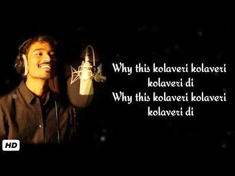 Download MP3 Why this kolaveri song_Lyrics | Dhanush | Shruti Hassan | Three