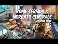 Download Lagu Rome 🇮🇹 Termini And Mercato Centrale Walking Tour Guide 4K HDR - Captions \u0026 Music