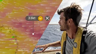 During Strong Christmas Trade Winds crossing from Dominica to the Saints Islands