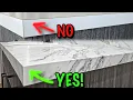 Making Plastic Laminate Tops Look Realistic NO Black Seam Lines Trick