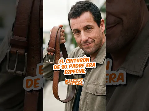 El curioso cinturón que heredó Adam Sandler #español #adamsandler #hollywood #curiosidades