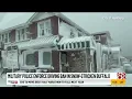 Military police enforce driving ban in snow stricken buffalo