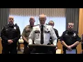 Sheriff Torgerson 2019 TZD Holiday Impaired Driving Wave Kickoff